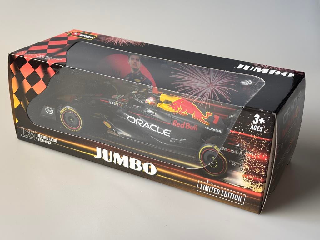 Max Verstappen F1 Jumbo auto's, Ophalen of Verzenden, Zo goed als nieuw, Formule 1