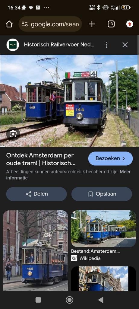 Oude Amsterdamse Tram Glas Plaatjes - Vintage, Ophalen