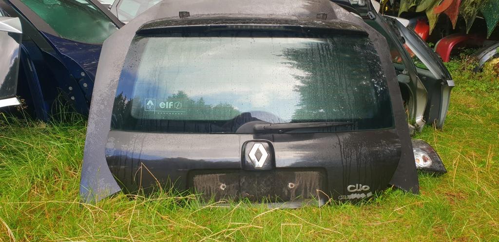 RENAULT CLIO ACHTERKLEP +SPOILER BJ 2001 TOT 2006, Ophalen of Verzenden, Gebruikt, Achter, Achterklep