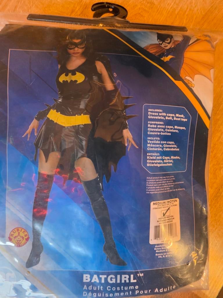 Carnaval batgirl Maat M, Ophalen of Verzenden, Zo goed als nieuw, Carnaval