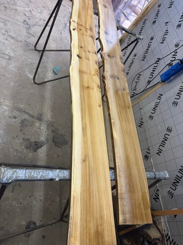 Wandplanken op maat - Eiken, Iepen, Essen, 25 tot 50 mm, Eiken, Nieuw, Ophalen of Verzenden