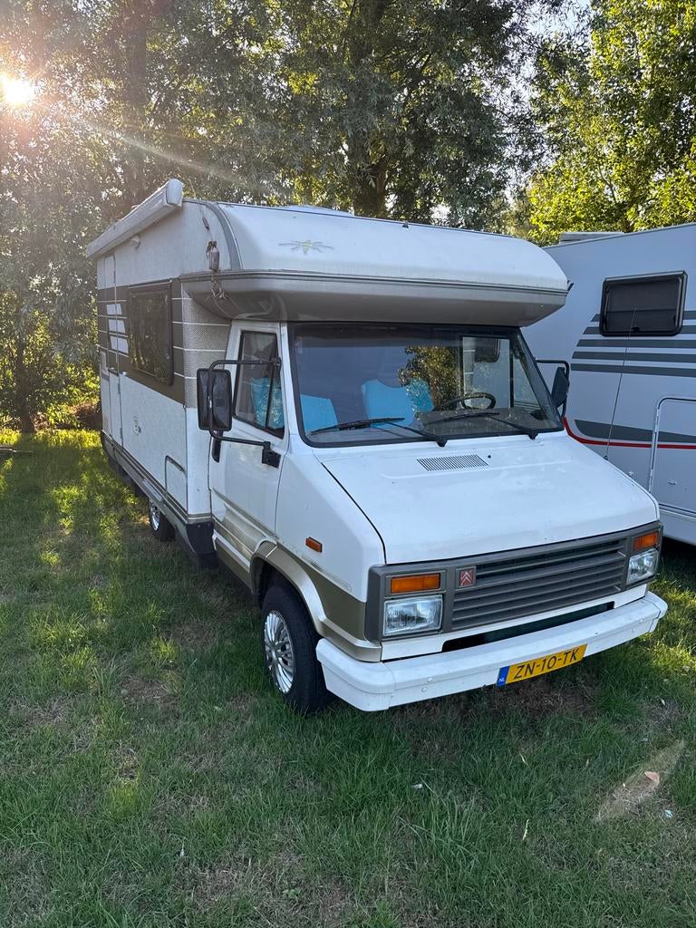 Citroen C25 / 280G50 Hymer Camper., Brandblusser, Alkoof, Ringverwarming, Fietsendrager