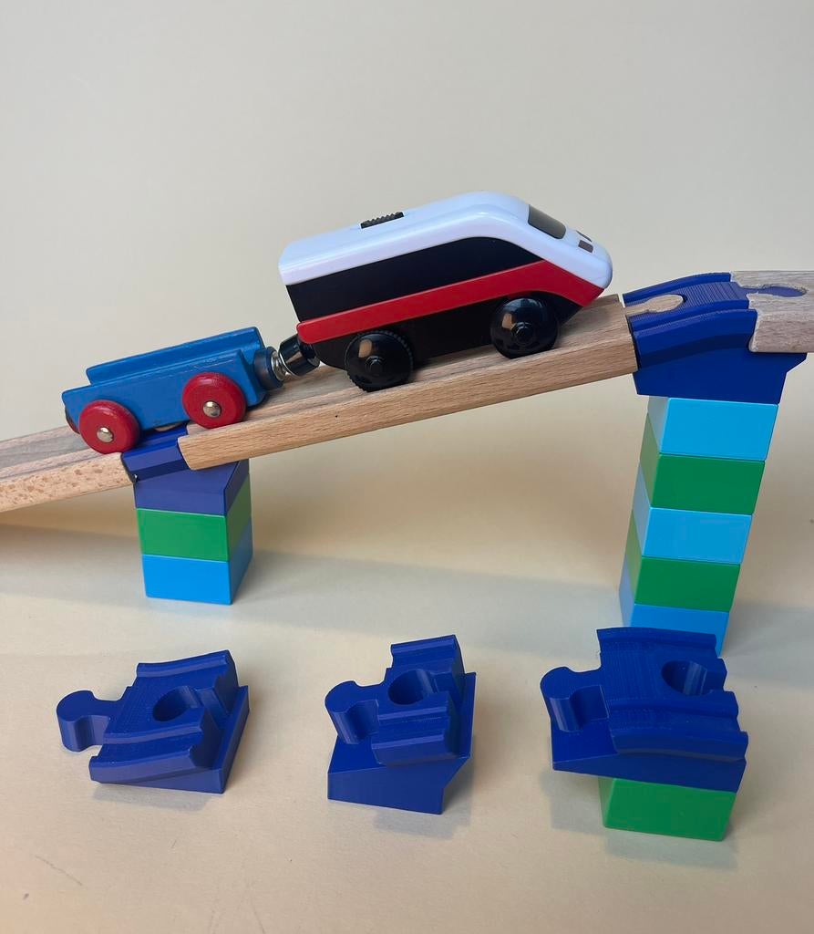 Duplo houten trein adapters, Ophalen of Verzenden, Nieuw