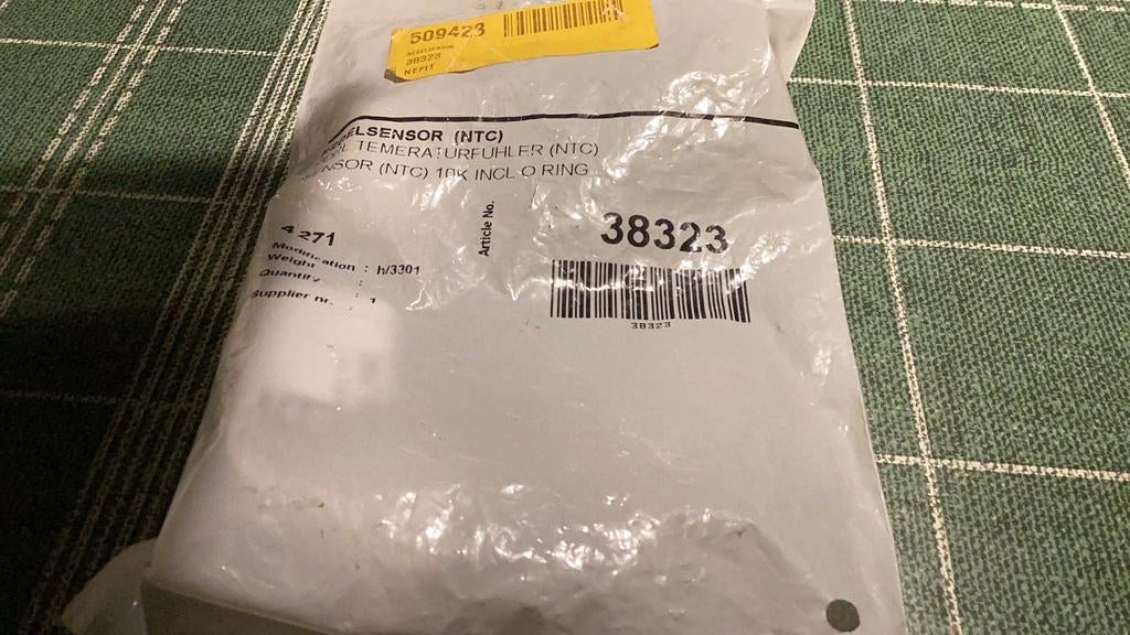 Regelsensor nefit 38323,, Minder dan 30 cm, Cv-ketel of Combi-ketel, Nieuw, Minder dan 60 cm