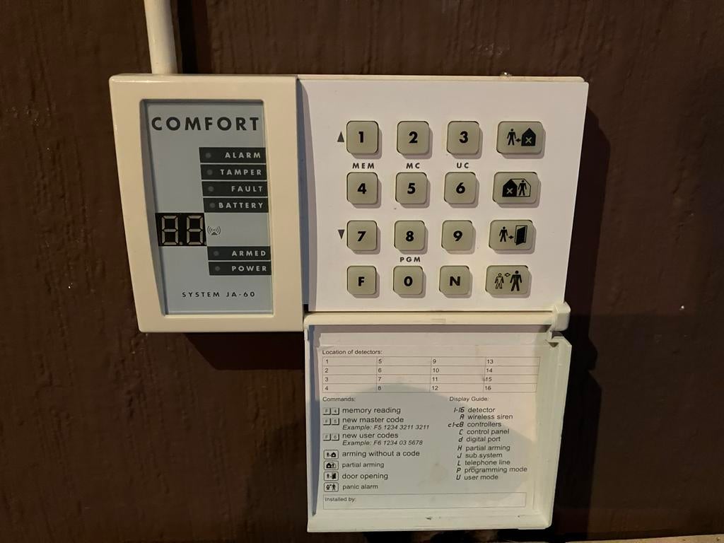 Jablotron Alarmsysteem met Sensoren en Key Modules, Ophalen of Verzenden, Compleet systeem, Draadloos, Beweging