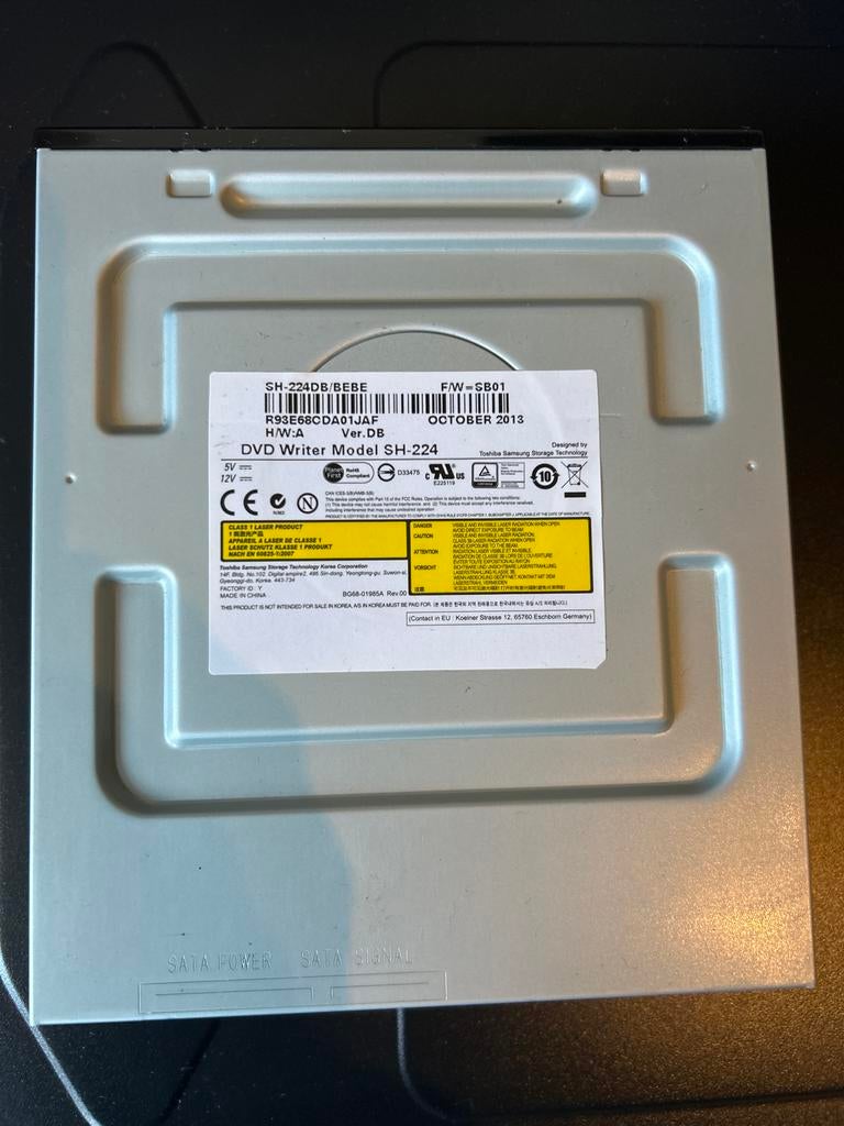 Samsung SH-224 DVD Brander - Intern, Computers en Software, Ophalen, Intern, Gebruikt, Cd