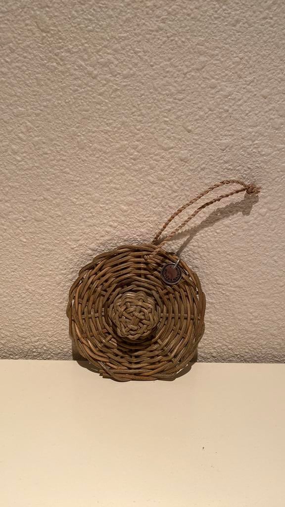 Rustic rattan mini hoedje riviera maison, Ophalen of Verzenden, Zo goed als nieuw