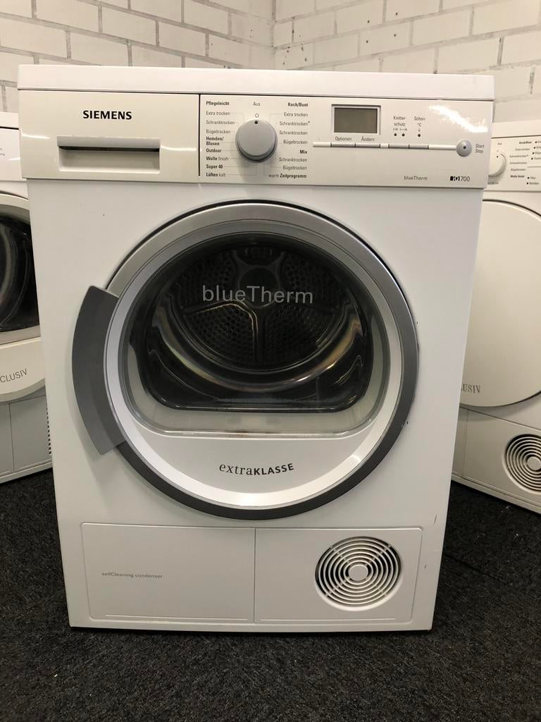 €199 OPRUIMING Warmtepomp droger Siemens iQ700 A++ 7kg, Ophalen, 6 tot 8 kg, Minder dan 85 cm, Overige typen