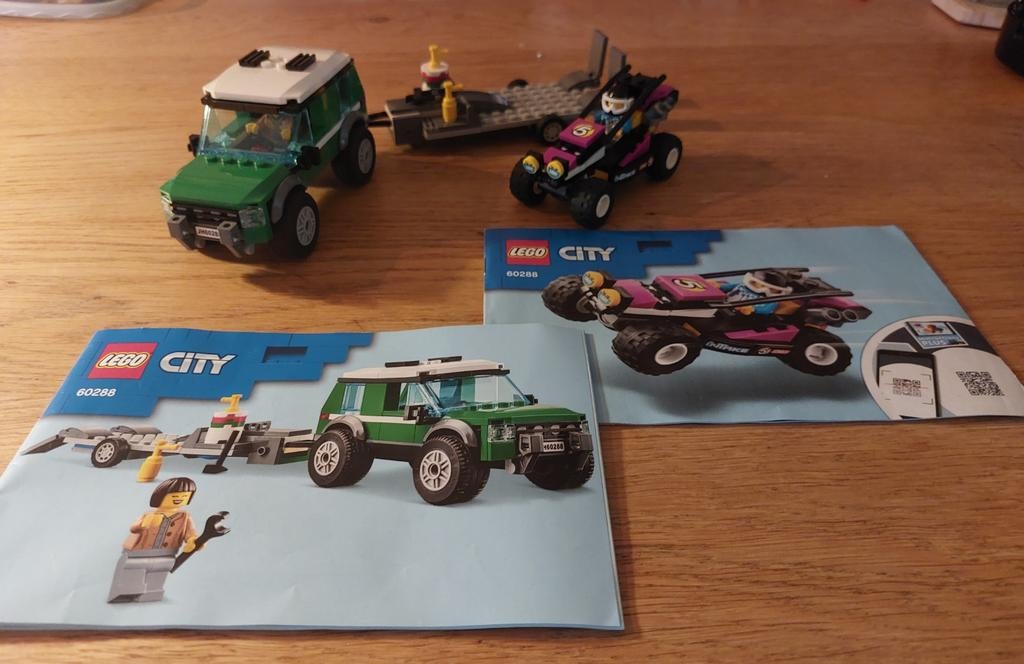 Lego City - Set 60288 - Race Buggy Transport, Ophalen, Zo goed als nieuw, Complete set, Lego