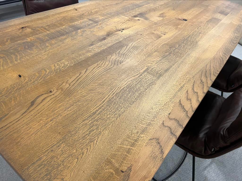 Nieuw KFF Origin Design Tafel Eiken hout Eetkamertafel 220x1, Nieuw, Vijf personen of meer, Rechthoekig, 50 tot 100 cm