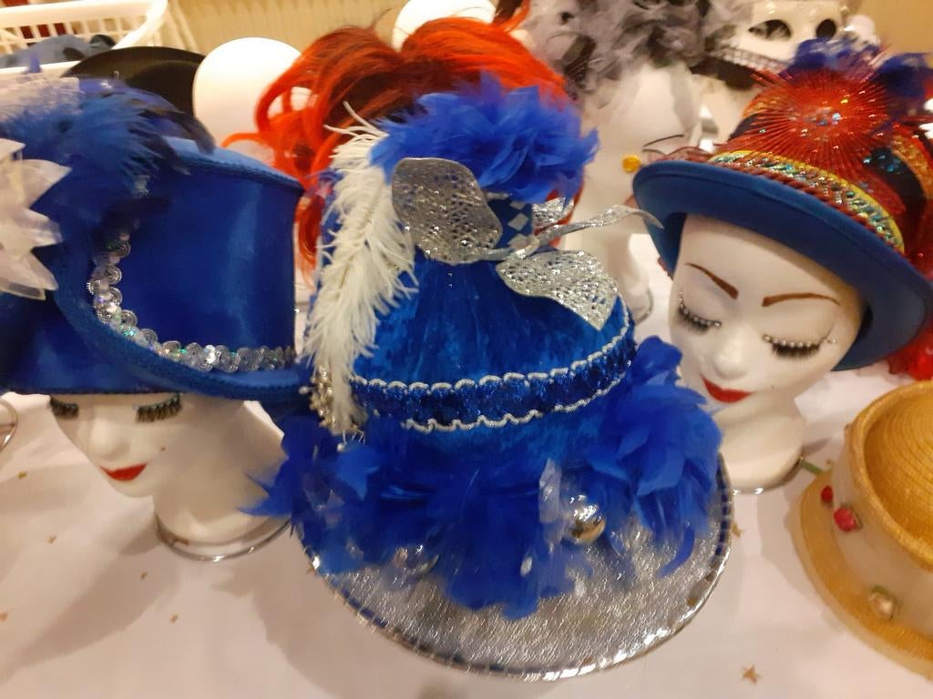 Prachtige carnavals hoeden, Ophalen of Verzenden, Versiering