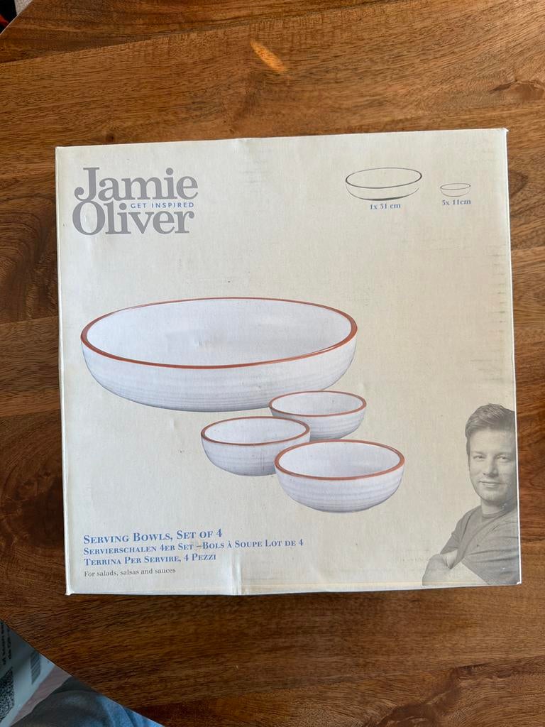 Jamie Oliver Serveerschalen - Nieuw!, Ophalen, Nieuw
