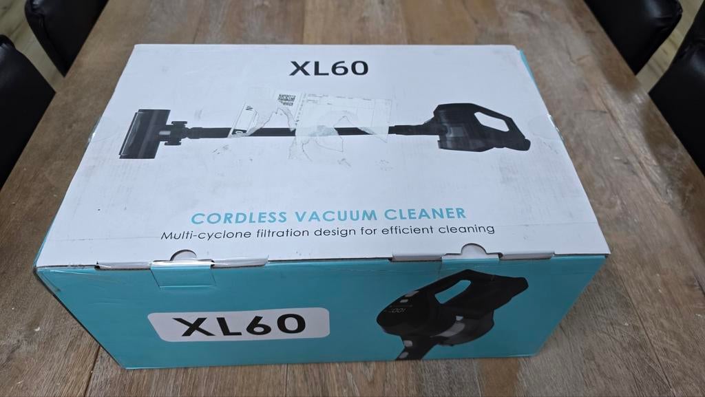 Draadloze stofzuiger XL60 - Nieuw in doos, Stofzuiger, Nieuw, Ophalen of Verzenden, Minder dan 1200 watt