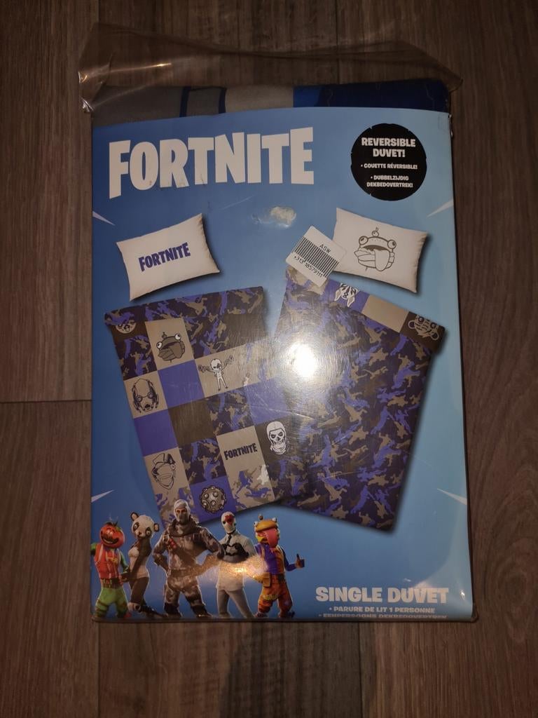 Fortnite dekbedovertrek (nieuw/ niet gebruikt), Kinderen en Baby's, Kinderkamer | Beddengoed, Ophalen, Nieuw, Jongetje of Meisje
