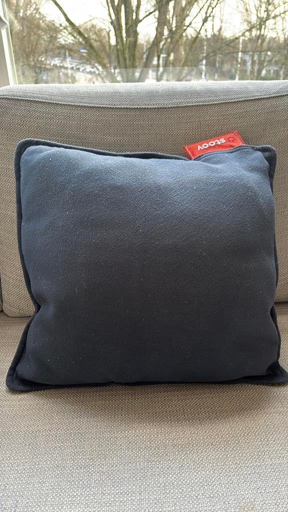Warmtekussen van Stoov, Huis en Inrichting, Woonaccessoires | Kussens, Ophalen, Zo goed als nieuw, Blauw, Vierkant