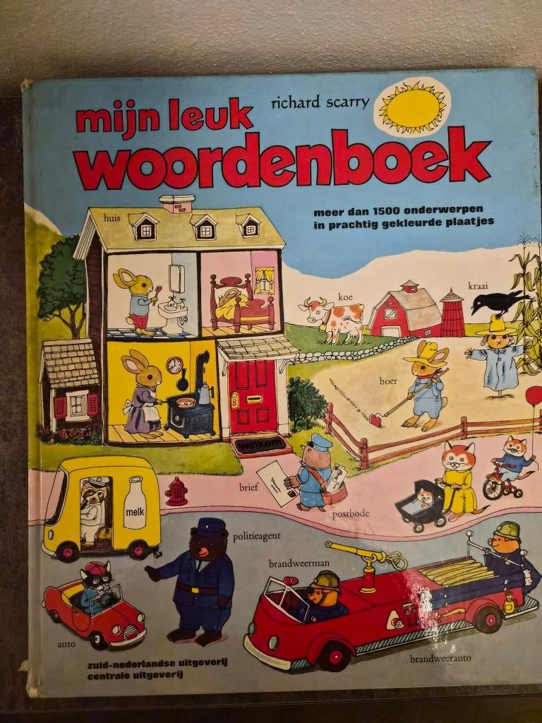 Richard Scarry's Mijn leuk woordenboek, Boeken, Ophalen, Gelezen, Richard Scarry, Non-fictie