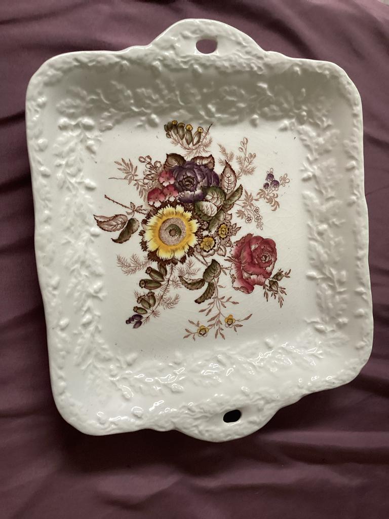Vintage  oud antiek Mason's Stratford Servies Schaal, Ophalen of Verzenden