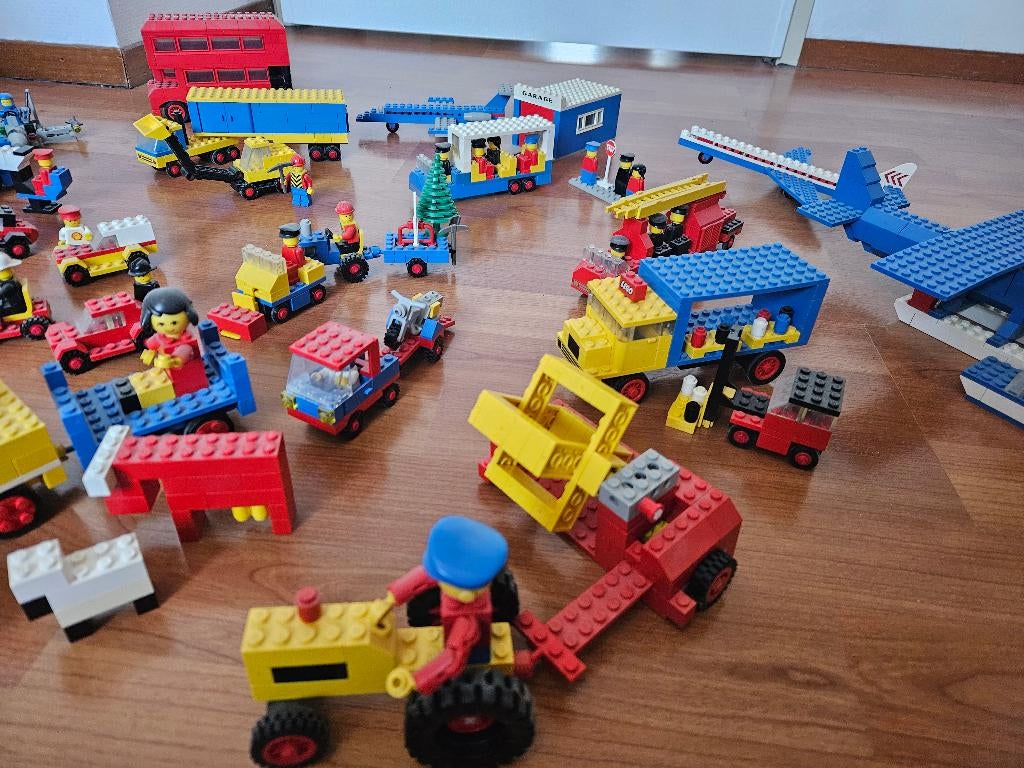 Vintage Lego 70s verzameling, Ophalen of Verzenden, Gebruikt, Complete set, Lego