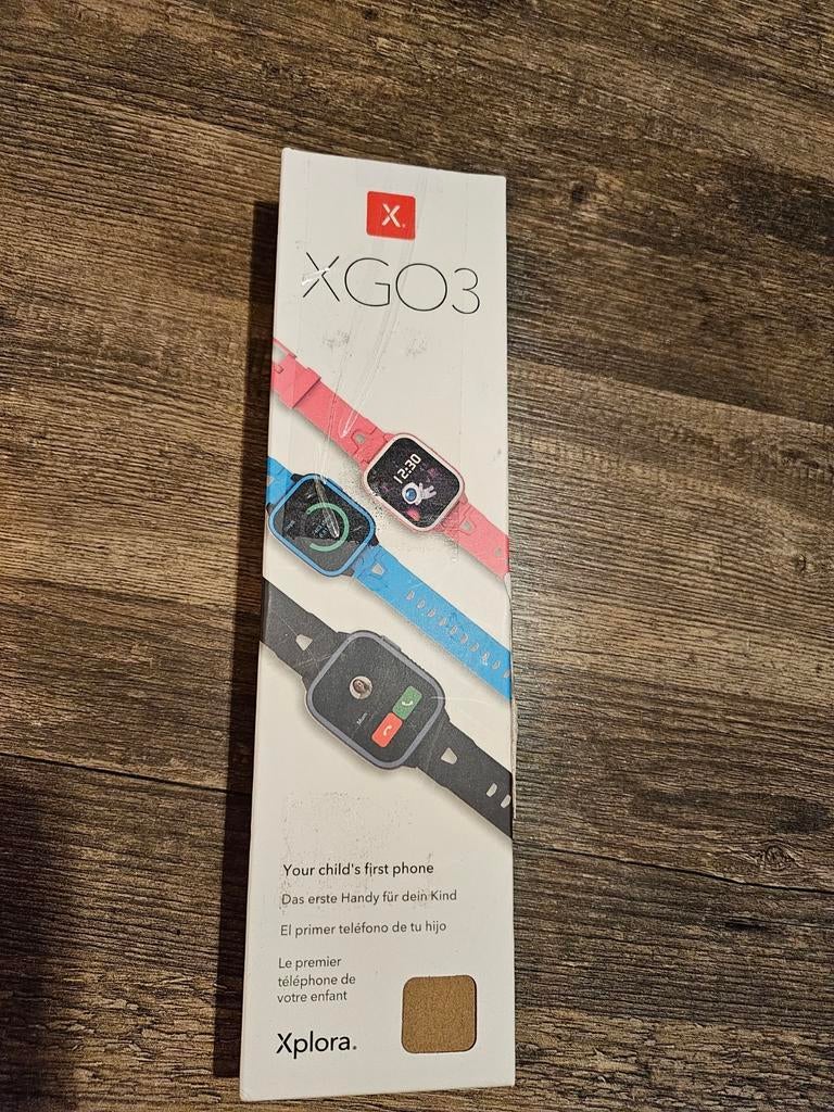 Xplora XGO3 Kinderhorloge - Nieuw in doos, Ophalen of Verzenden, Zo goed als nieuw, Bescherming, Overige merken