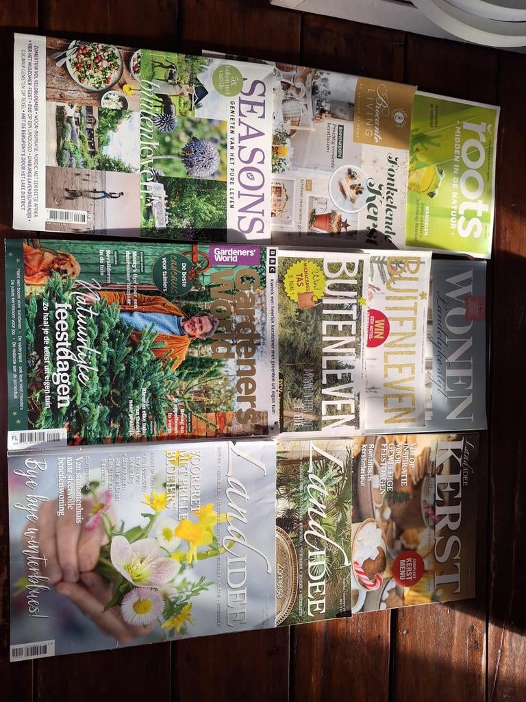 12 Tijdschriften - Buitenleven, Land Idee, etc, etc, Ophalen of Verzenden, Gelezen, Overige typen