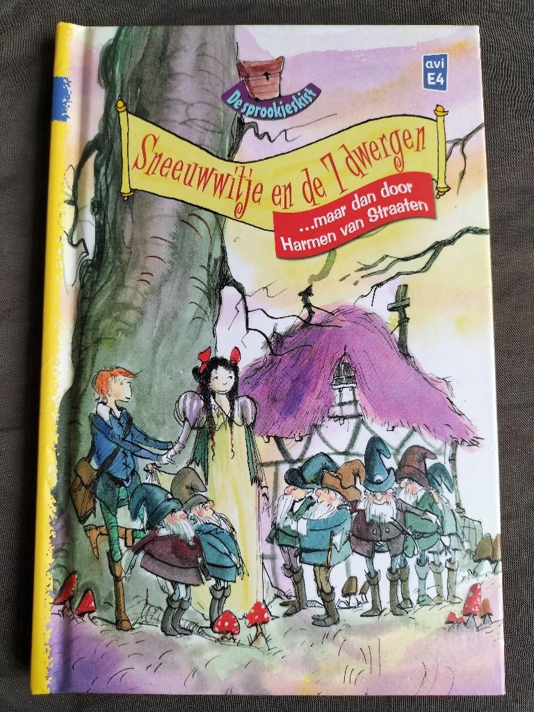De Sprookjeskist - Sneeuwwitje en de 7 dwergen ... maar dan, Boeken, Ophalen of Verzenden, Zo goed als nieuw, Harmen van Straaten