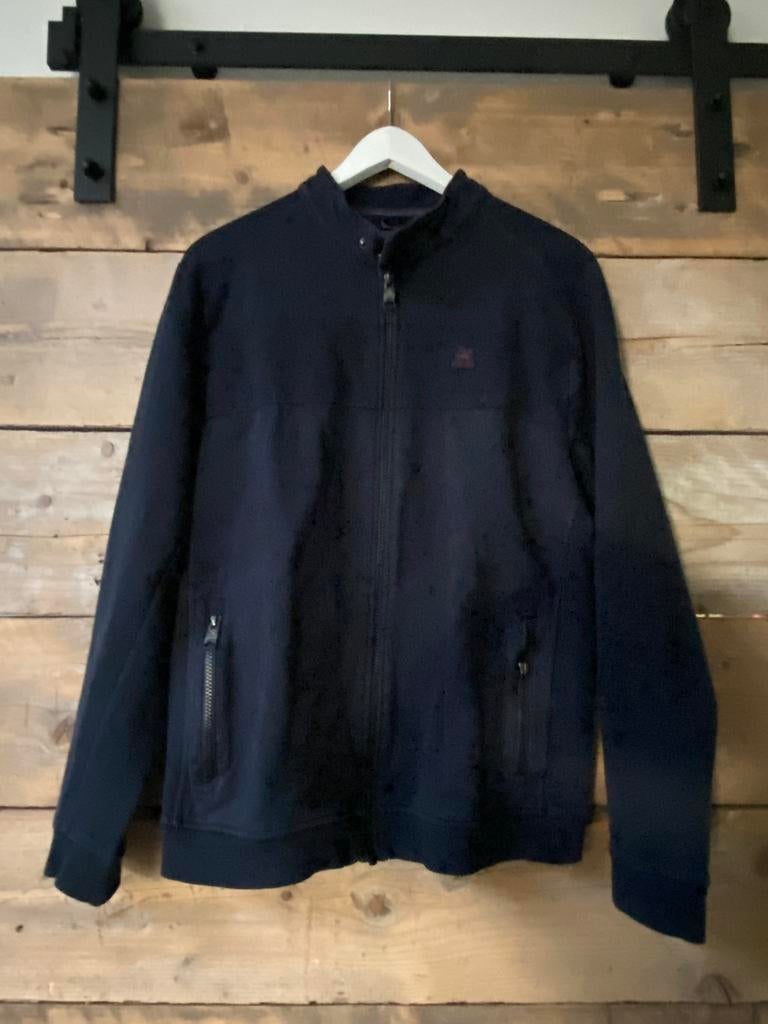 Vanguard heren vest maat L, Verzenden, Gedragen, Maat 52/54 (L), Blauw