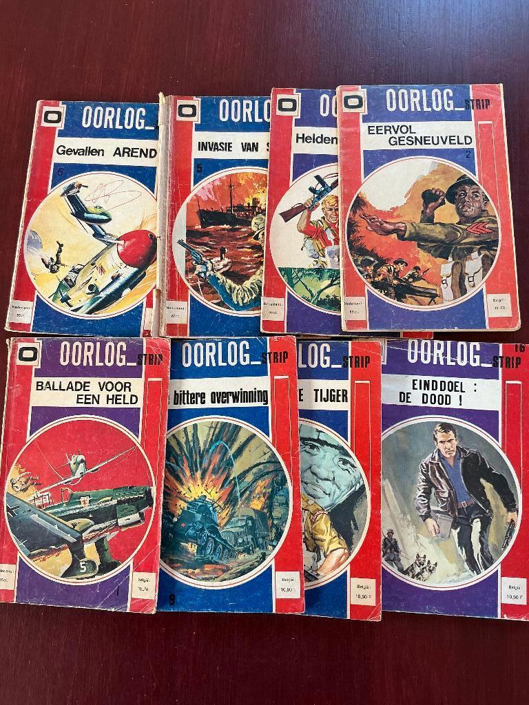 Oorlog strip, Meerdere stripboeken, Ophalen of Verzenden, Gelezen