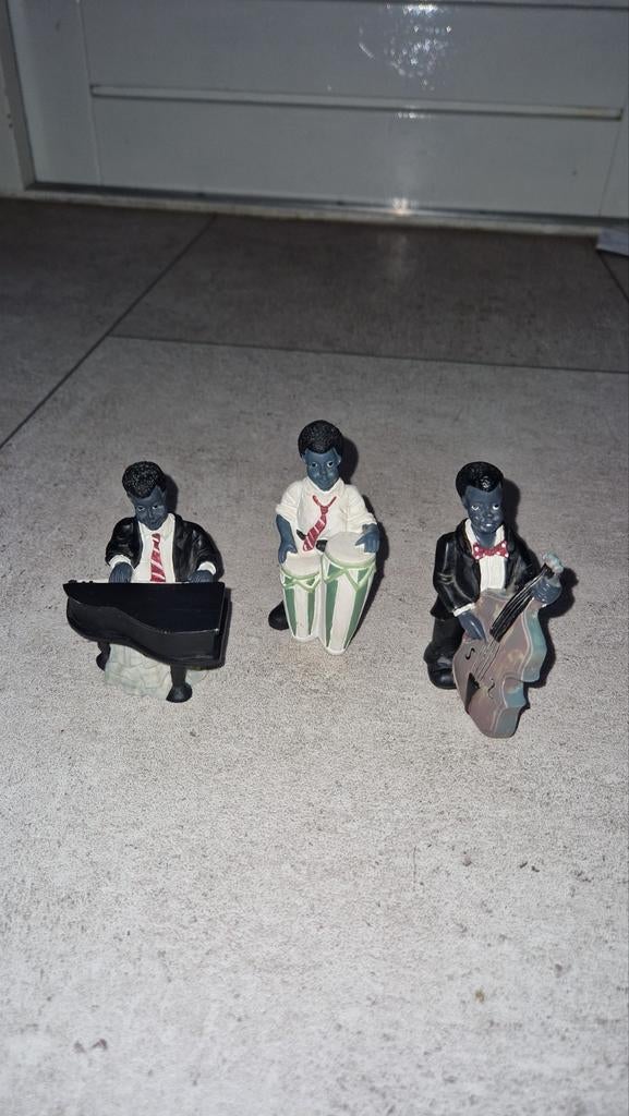 Vintage Muzikanten Beeldjes Set, Ophalen of Verzenden