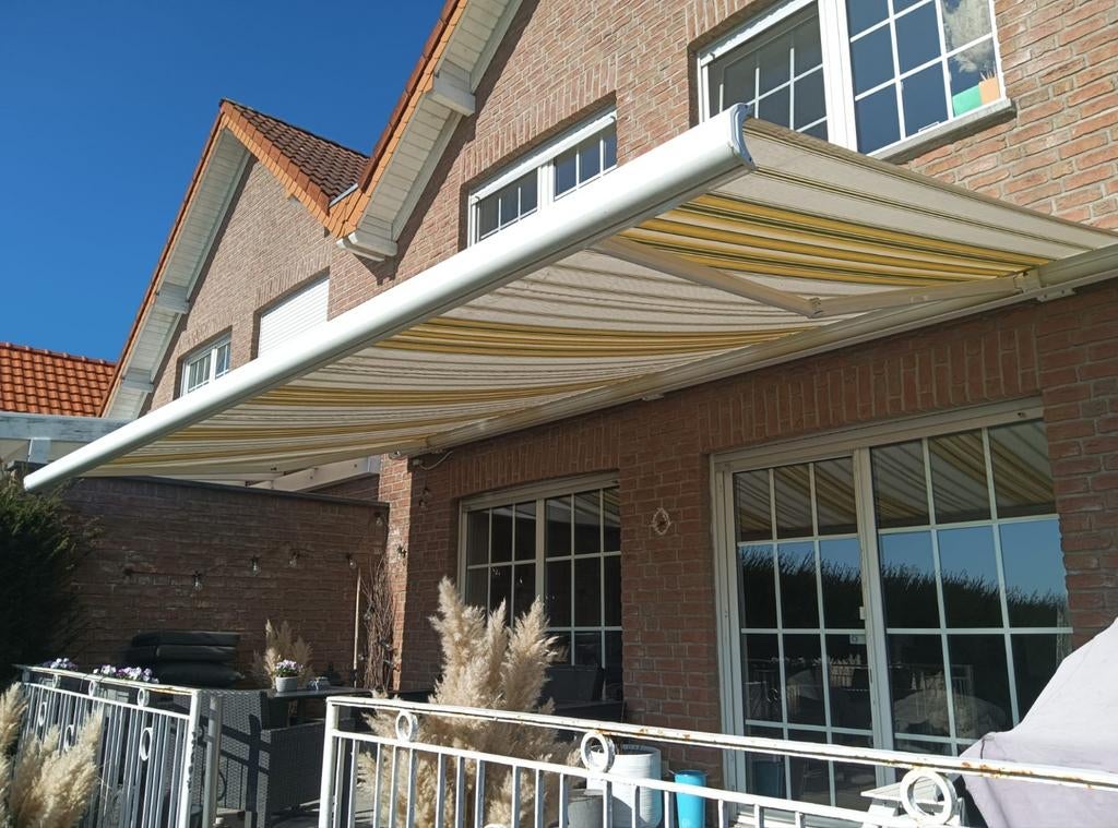 Weinor Zonnescherm - Knikarmscherm 600x300 cm elektrisch, Ophalen, Gebruikt, 450 cm of meer, Elektrisch