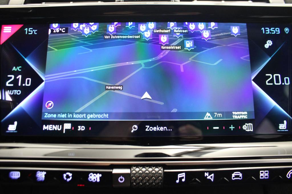 DS 7 Crossback E-Tense 4x4 Performance Line+ |Navi|Camera|AC, Auto's, DS, Automaat, Gebruikt, 4 cilinders, Hybride Elektrisch/Benzine