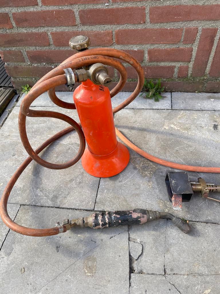 Karwei fles soldeerbout - Complete set, Ophalen, Gebruikt, Overige typen