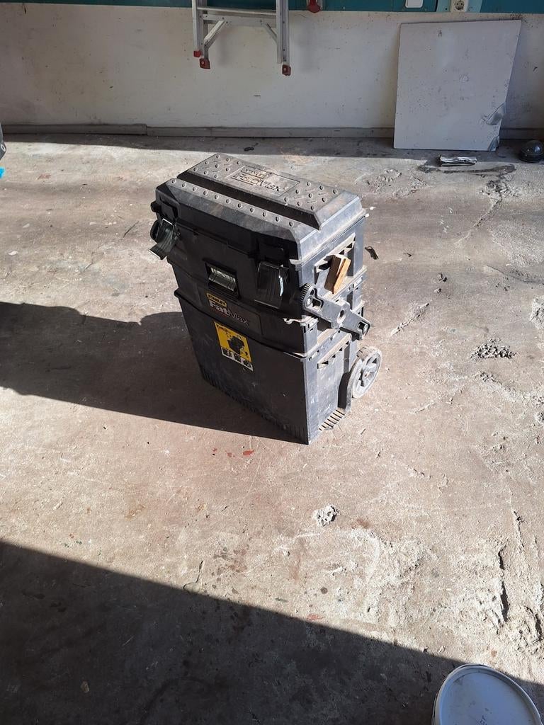 Stanley FatMax met gereedGereedschapskist op Wielen - Gevuld, Ophalen of Verzenden, Gevuld, Gebruikt