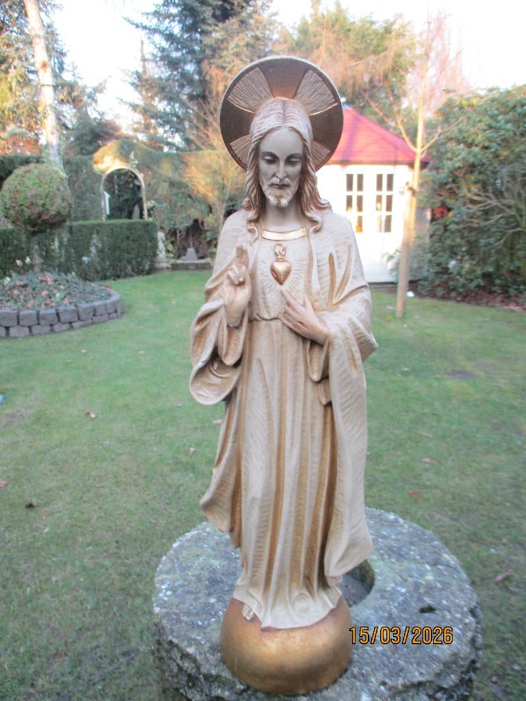 Te koop: H. Hartbeeld, Antiek en Kunst, Antiek | Religie, Ophalen of Verzenden