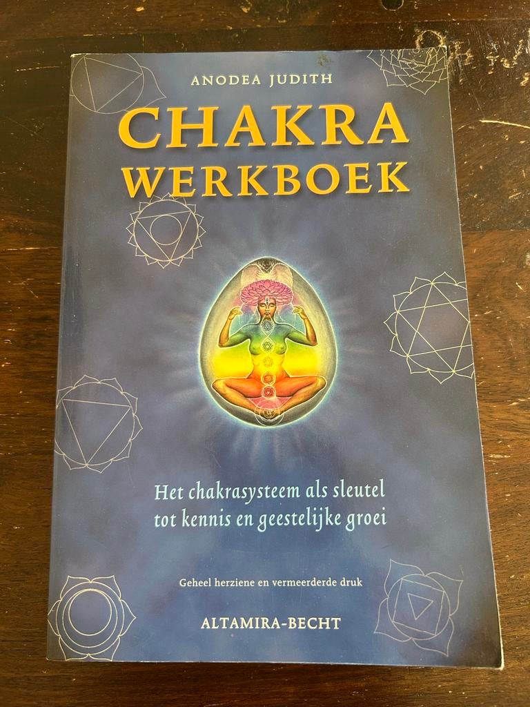 Chakra Werkboek - Anodea Judith, Boeken, Ophalen of Verzenden, Gelezen, Spiritualiteit algemeen, Instructieboek