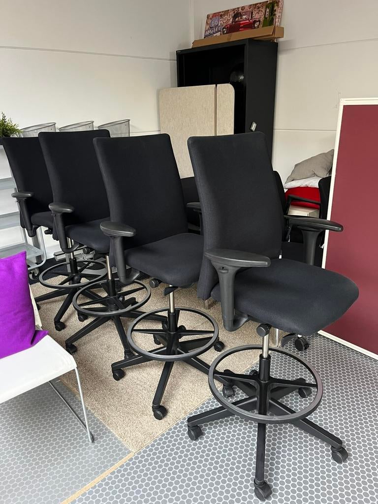 Comforto 39 hoge bureaustoel deskstoel, kassastoel, Ophalen, Geen, Zwart, Comforto