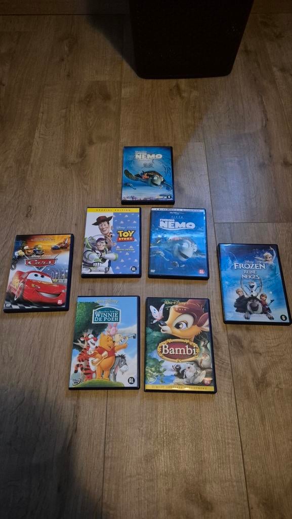 Walt Disney dvd's - Bambi - Winnie De Poeh, Avontuur en Actie, 1 speler, Ophalen of Verzenden, Zo goed als nieuw