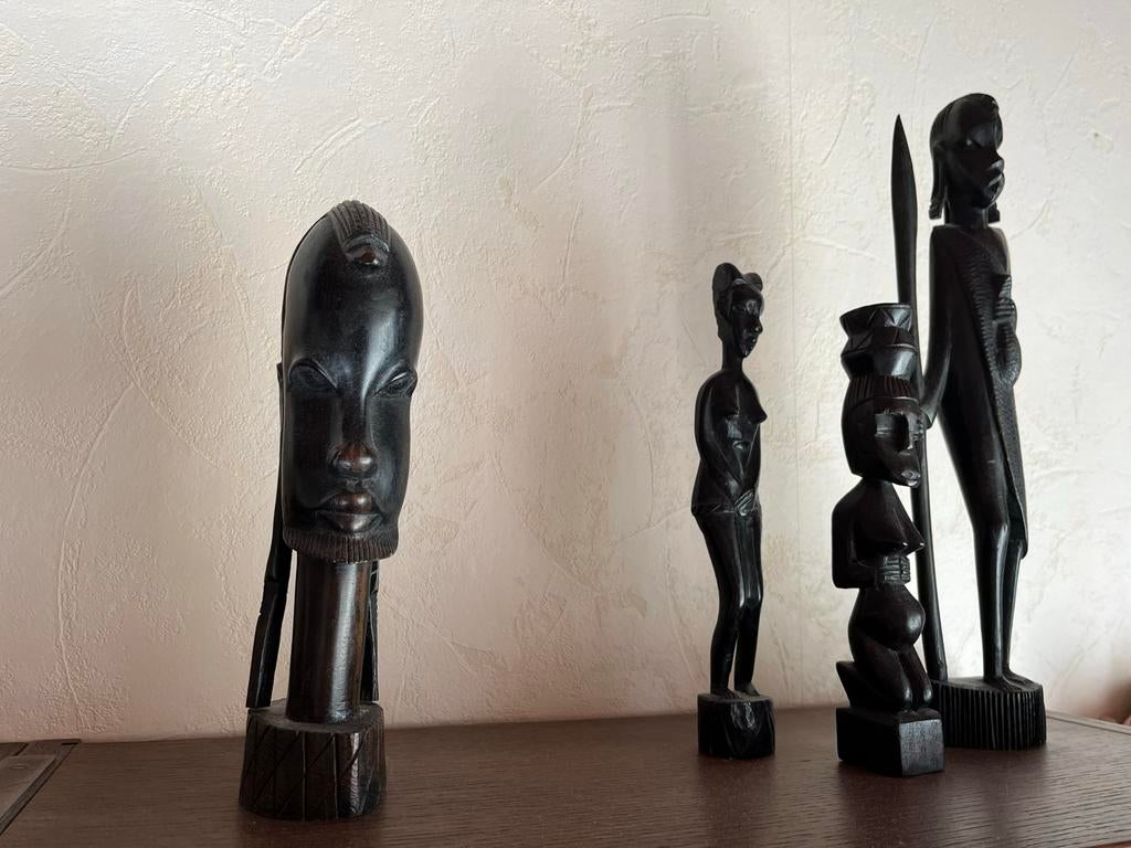 Houtsnijwerk, Ophalen, Houtsnijwerk, Minder dan 20 cm, Handgemaakt