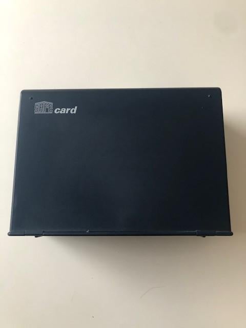 Safe Card Box voor postzegels, Ophalen of Verzenden, Opbergdoos