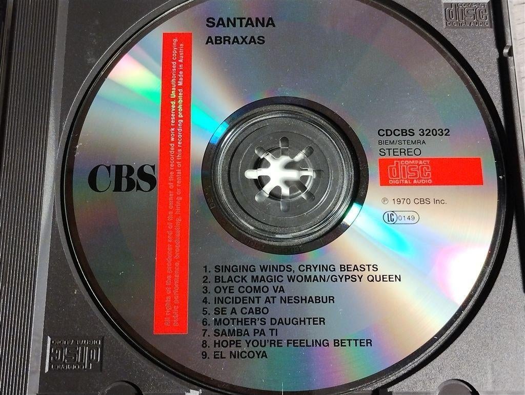 Santana - Abraxas, Ophalen of Verzenden, Gebruikt, Poprock