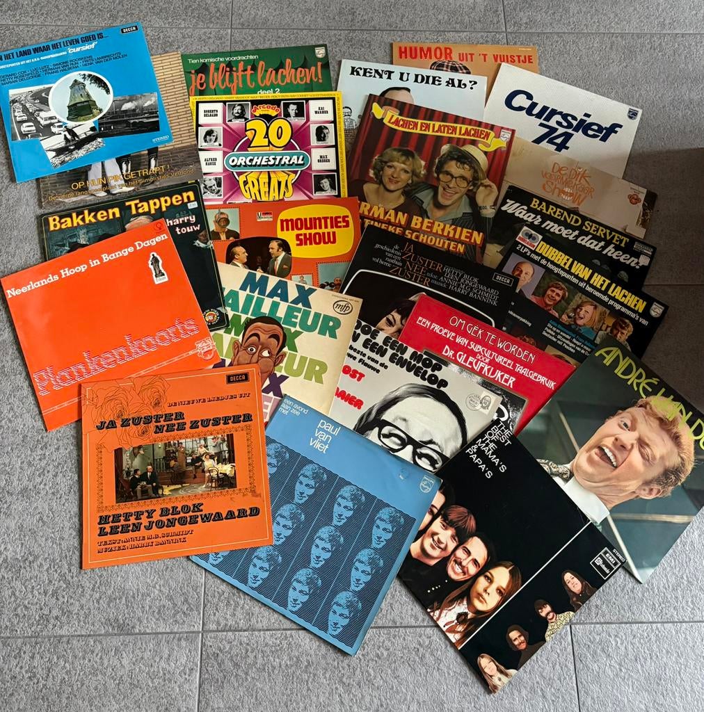 22 verschillende oude lp’s, Ophalen of Verzenden, Gebruikt, Overige formaten