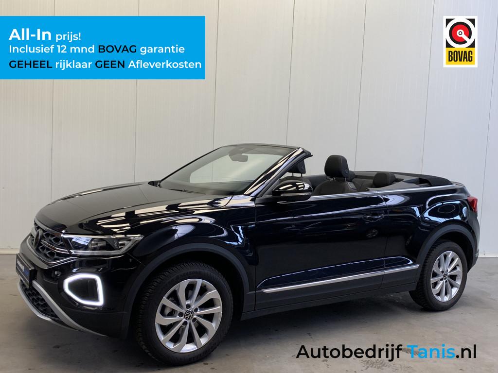Volkswagen T-Roc Cabrio 1.0 TSI Style DIGITAL COCKPIT-NAVI-E, Voorwielaandrijving, 12 maanden, Stof, Euro 6