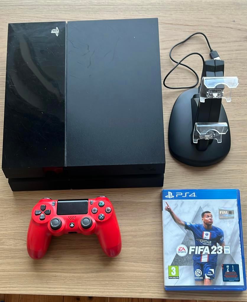 Playstation 4 gebruikt goede conditie, Spelcomputers en Games, Ophalen, Met 1 controller, Original, 500 GB
