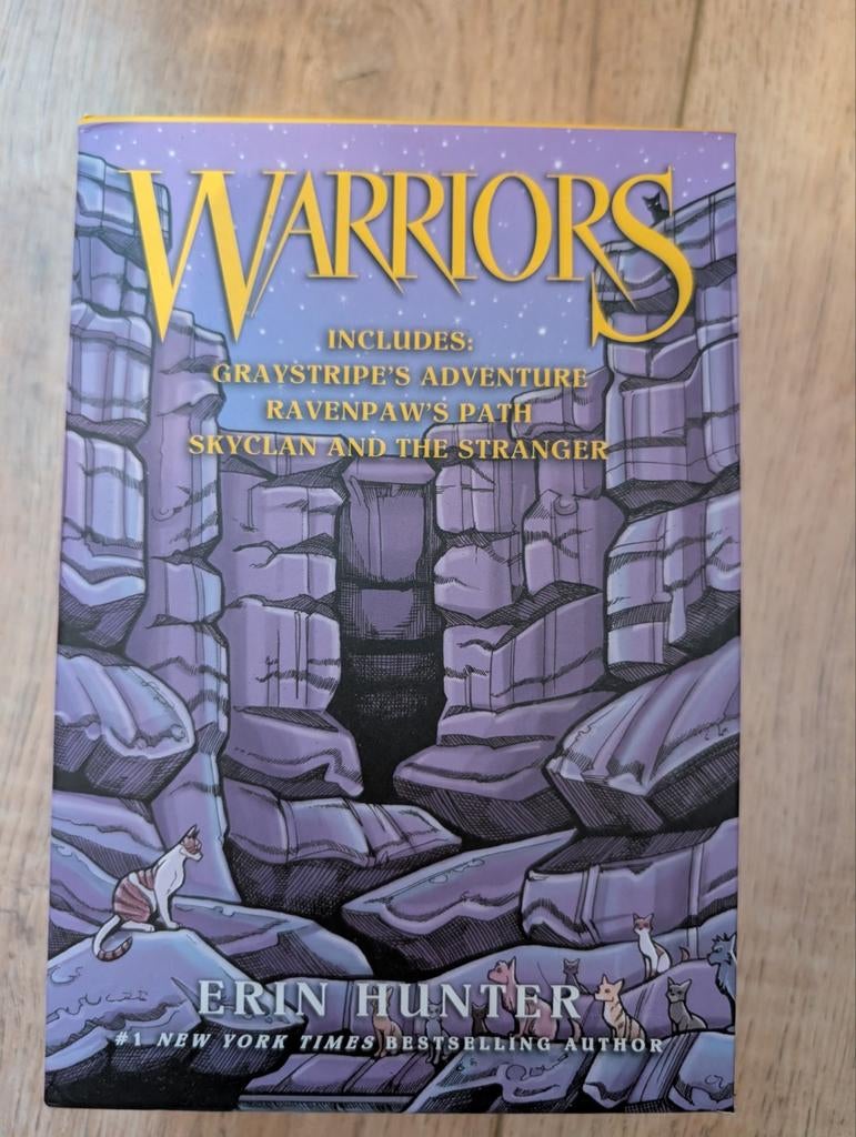 Erin Hunter Warriors trilogie Engels, Boeken, Verzenden