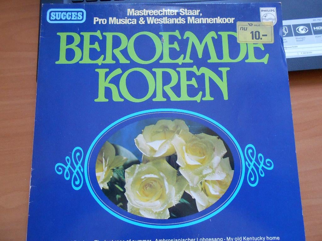 LP beroemde Koren met o.a. Mastrechter Staar, Ophalen of Verzenden, Gebruikt, 12 inch, Europees