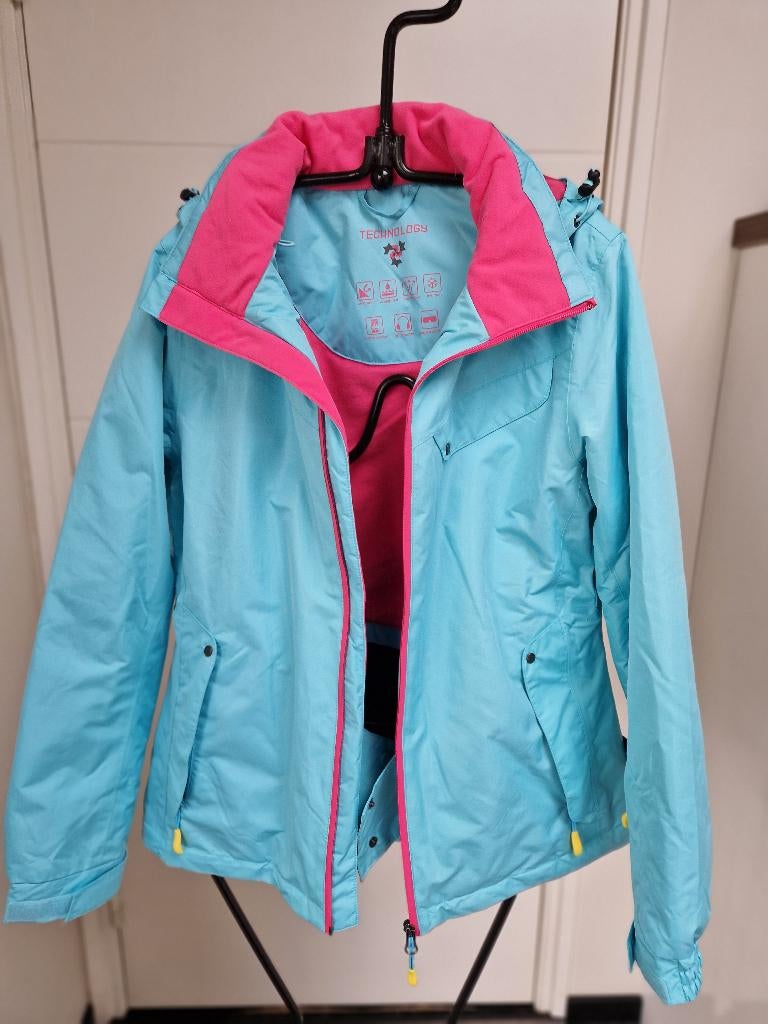 Crivit lichtblauwe ski jas, maat 40/42, Kleding | Dames, Wintersportkleding, Maat 38/40 (M), Ophalen of Verzenden, Jack, Crivit