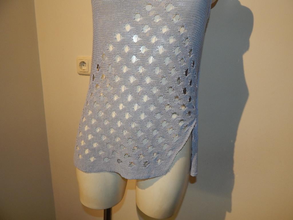 Sarah Pacini super aparte top breisel open gewerkt vintage M, Maat 38/40 (M), Verzenden, Sarah Pacini, Zo goed als nieuw