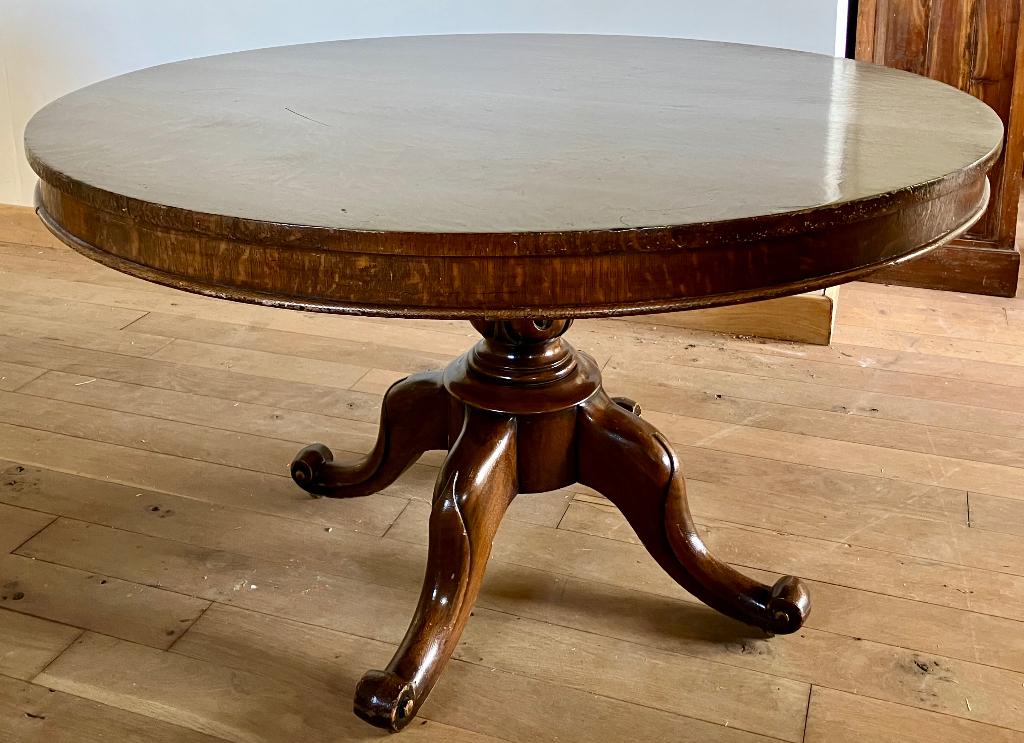 eettafel antiek, Ophalen