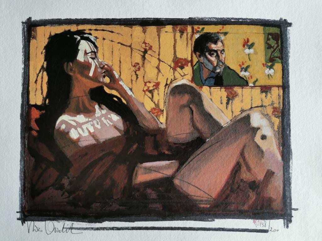 Origineekl werk van Nico Vrielink, Ophalen