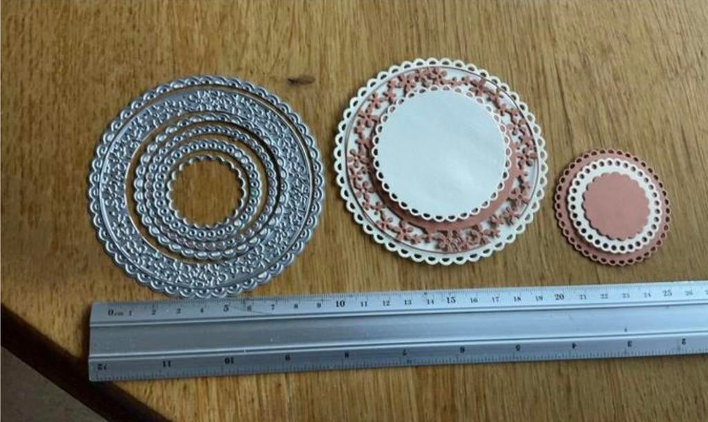 Snijmal set rond 6 delig 928, Ophalen of Verzenden, Zo goed als nieuw, Pons of Mal