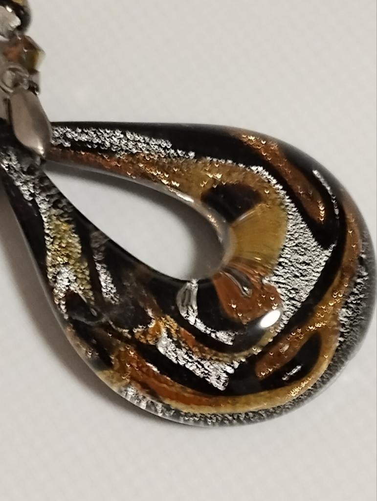 Vintage Murano Foro Pavone 18k goldplated ketting, Sieraden, Tassen en Uiterlijk, Kettingen, Ophalen of Verzenden